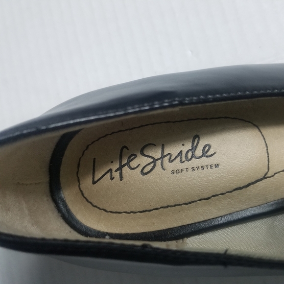 LIFESTRIDE WOMEN'S BLACK HEELS SIZE 10 - Picture 2 of 12